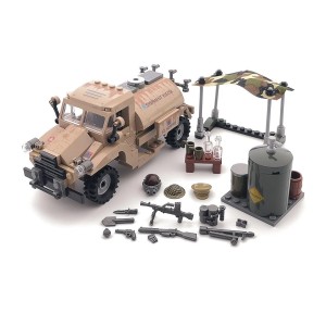 KLOCKI FIGURKI Wojsko Armia WW2  350szt