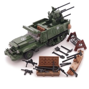 KLOCKI FIGURKI Wojsko Armia WW2  615szt