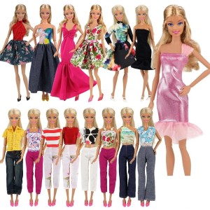 Lalka Barbie ZESTAW AKCESORII 15 SZT