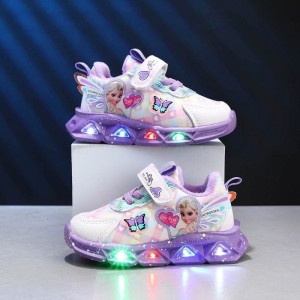 Buty Dziecięce LED ELSA Kraina Lodu r.22-35