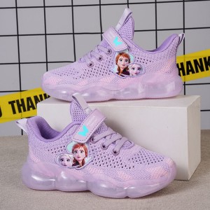 Buty Dziecięce LED ELSA Kraina Lodu r.22-35