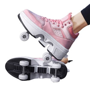 Buty wrotki unisex na kółkach za kostkę rozmiary 33-44
