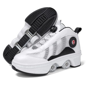 Buty wrotki unisex na kółkach za kostkę rozmiary 33-44