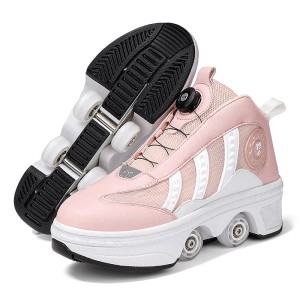 Buty wrotki unisex na kółkach za kostkę rozmiary 33-44
