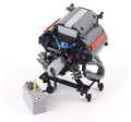 Silnik V8 z klocków do złożenia zabawka model.png