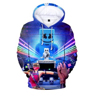 Bluza 3d Fortnite Dj Marshmallow Dla Dzieci!