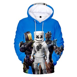 Bluza 3d Fortnite Dj Marshmallow Dla Dzieci!