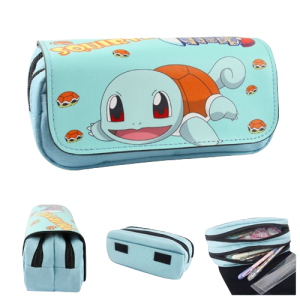 Piórnik szkolny na przybory podwójny Pokemon Squirtle