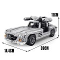 Mercedes Gullwing model z klocków zabawka SL 300 klocki .jpeg