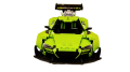 Wyścigowe auto R8 Audi do składania z klocków .png
