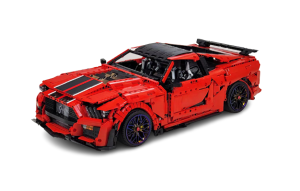 Model samochodu Shelby GT500 z klocków Ford Mustang 3386 elementów