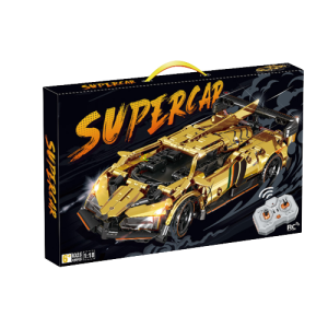 Klocki do składania Lambo złote RC zestaw 440 elementy zdalnie sterowany 