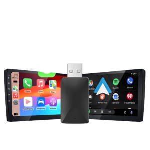 Najmniejszy Adapter 2w1 Bezprzewodowy CarPlay Android Auto 