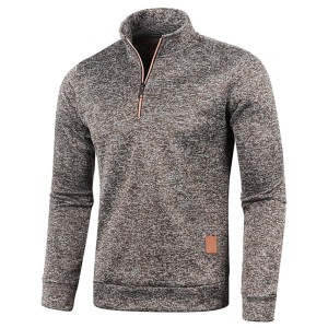  Bluza Sweter Męski Modny z zamkiem Golf