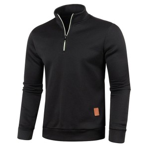 Bluza Sweter Męski Modny z zamkiem Golf