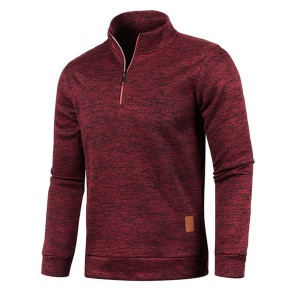  Bluza Sweter Męski Modny z zamkiem Golf