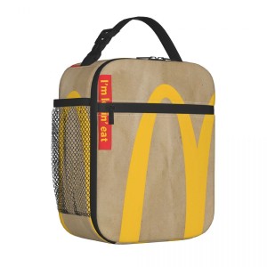 LUNCH BAG Torba Termiczna Izolacyjna Na Jedzenie Lunch
