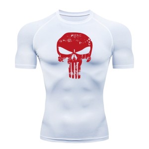 Koszulka Męska Sportowa Siłownia GYM PUNISHER