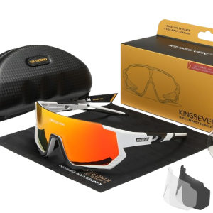 Okulary Sportowe UV400 3 Szkła Zestaw