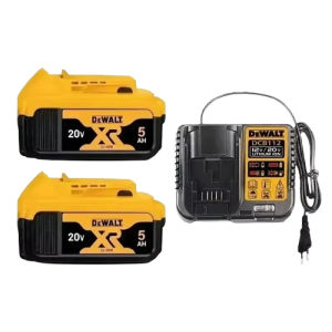 2 x Akumulator Bateria DeWalt 20V 5.0AH + Ładowarka