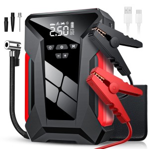 Jump Starter Urządzenie Rozruchowe i Kompresor 28000mAh 150PSI 