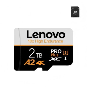 Karta pamięci Lenovo microSDXC 2 TB PRO Plus A2 UHS-I U3 ekstremalna pojemność i wytrzymałość do 4K