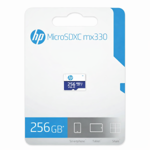 HP microSDXC mx330 256 GB UHS-I U3 V30 A1 – szybka karta pamięci do 4K i dużych danych