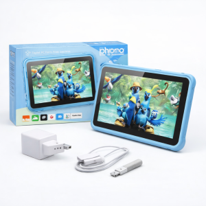 Pritom 10-calowy tablet dla dzieci – Android 13 Go WiFi 2 GB RAM 64 GB ROM + etui ochronne