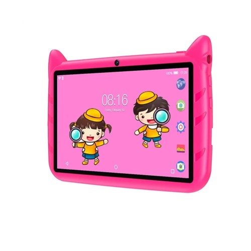 Różowy Tablet dla dzieci 7” Android 13 – bezpieczna rozrywka i nauka każdego dnia.jpeg