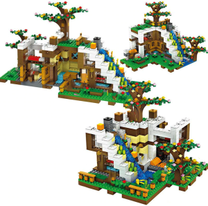 Klocki Zestaw Myworld Minecraft Jungle 941 Elementów