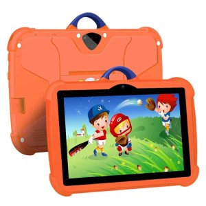 7-calowy tablet Pomarańczowy dla dzieci z Androidem 13 – edukacja i zabawa w bezpiecznej formie