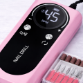 Frezarka do paznokci Różowa Nail Drill 45 000 RPM – Profesjonalny zestaw do manicure i pedicure