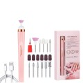 Elektryczny frez do paznokci USB – przenośny zestaw do manicure i pedicure