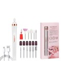 Elektryczny frez do paznokci USB – przenośny zestaw do manicure i pedicure