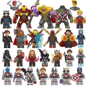 Klocki Zestaw Figurki Avengers 24 Sztuk