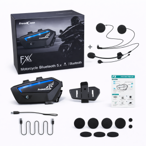 Interkom Motocyklowy Freedconn FX10 Bluetooth Intercom Headset Bluetooth