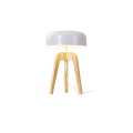 Lampa stołowa drewniana 52 cm – nowoczesny design jesion