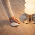 Lampa podłogowa dekoracyjna 154 cm – nowoczesna forma nastrojowe światło