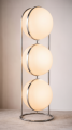 Lampa podłogowa 130 cm – nowoczesna lampa stojąca 3-punktowa