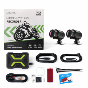 Kamera JIUXIN M802 z DVR do kasku motocyklowego ukryty wideorejestrator motocyklowy 1080P