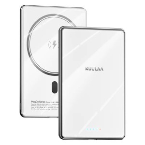 Powerbank Slim z MagSafe i Szybkim Ładowaniem KUULAA Magnetic Power Bank 5000mAh 20W