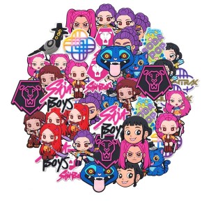 Zestaw Pinów Ozdoba Akcesoria Dekoracja do Butów K-Pop Demon Hunters 50 szt