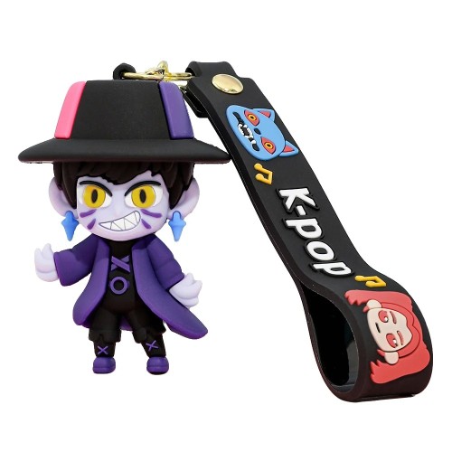 Brelok do kluczy akcesoria postać figurka K-Pop Demon Hunter ABBY SAJA