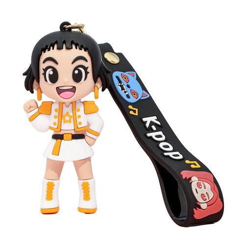 Brelok do kluczy akcesoria postać figurka K-Pop Demon Hunter ZOEY 8 CM