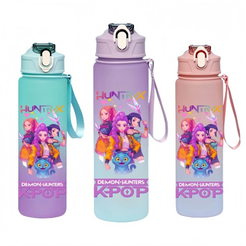 Bidon dla dzieci HUNTRIX K-Pop Demon Hunters butelka na wode 750ml