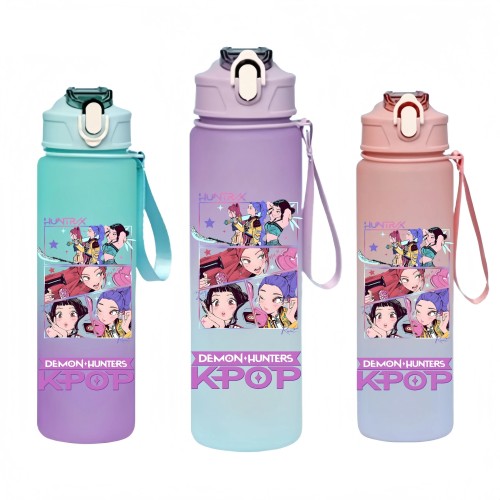 Bidon dla dzieci HUNTRIX K-Pop Demon Hunters butelka na wode 750ml