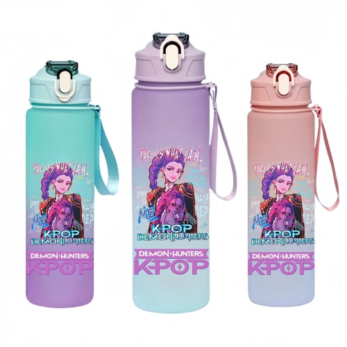 Bidon dla dzieci HUNTRIX K-Pop Demon Hunters butelka na wode 750ml