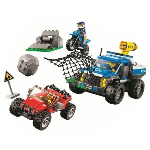 Klocki Zestaw Cities 10861  Policja Straż auta