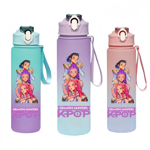 Bidon dla dzieci HUNTRIX K-Pop Demon Hunters butelka na wode 750ml