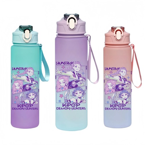 Bidon dla dzieci HUNTRIX K-Pop Demon Hunters butelka na wode 750ml